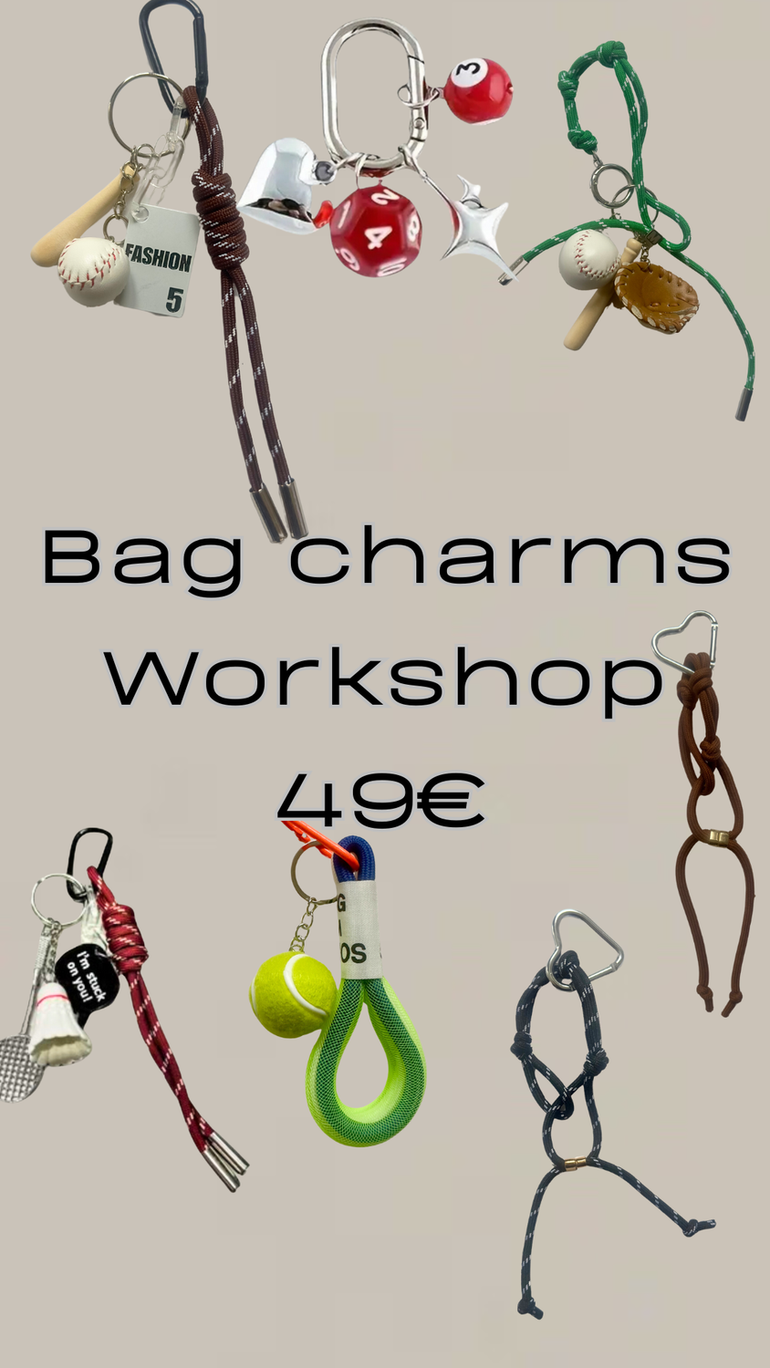 Bag Charm Workshop