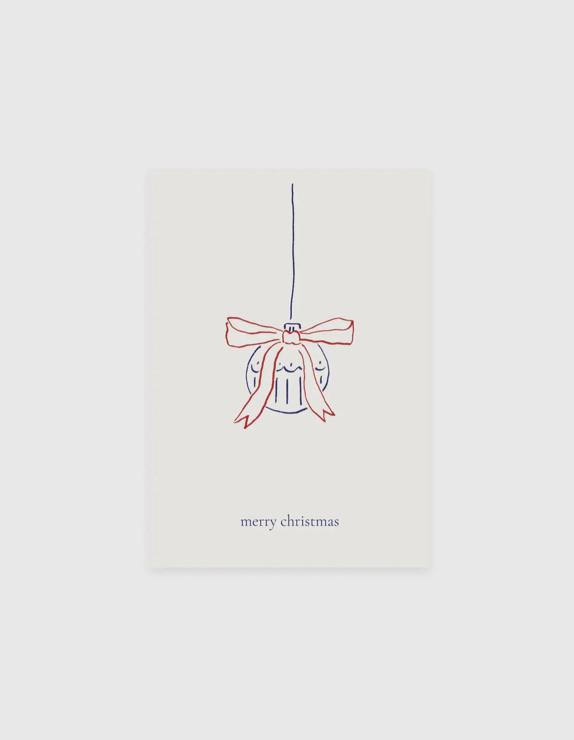 Postkarte „Merry Christmas“