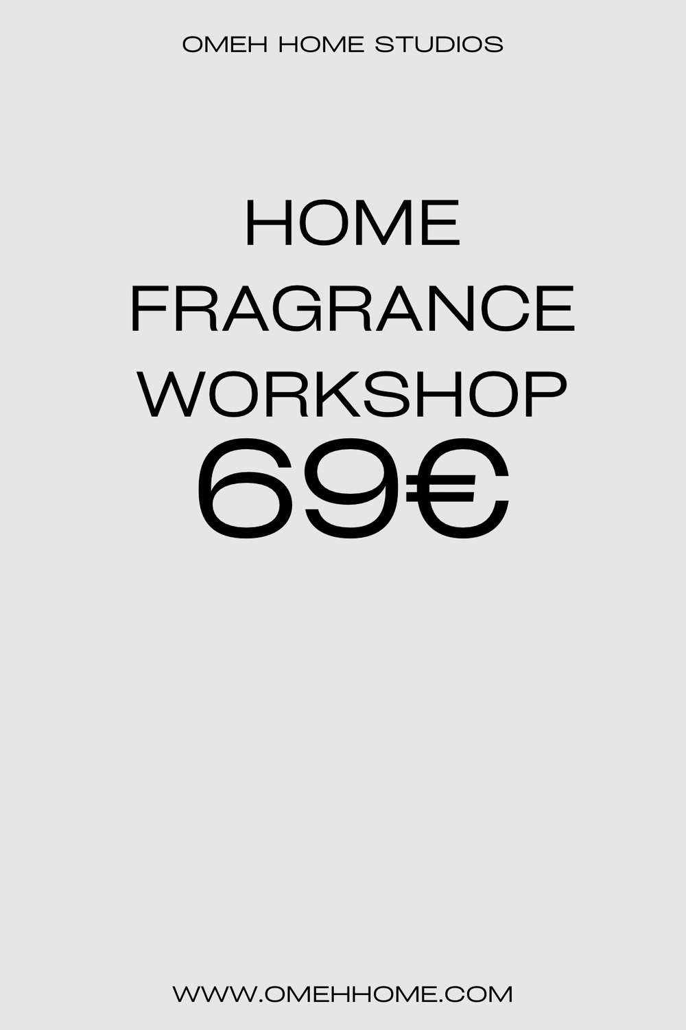 HOME FRAGRANCE WORKSHOP (raumduft!)