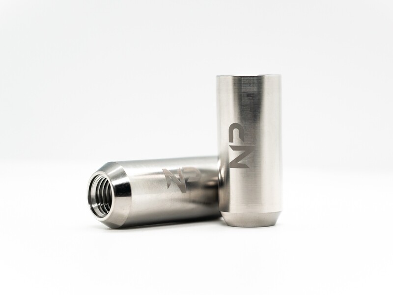 Titanium wheel bolts and nuts