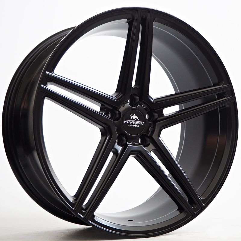 Forzza Bosan 9X20 5X112 ET35 66,45 Satin Black