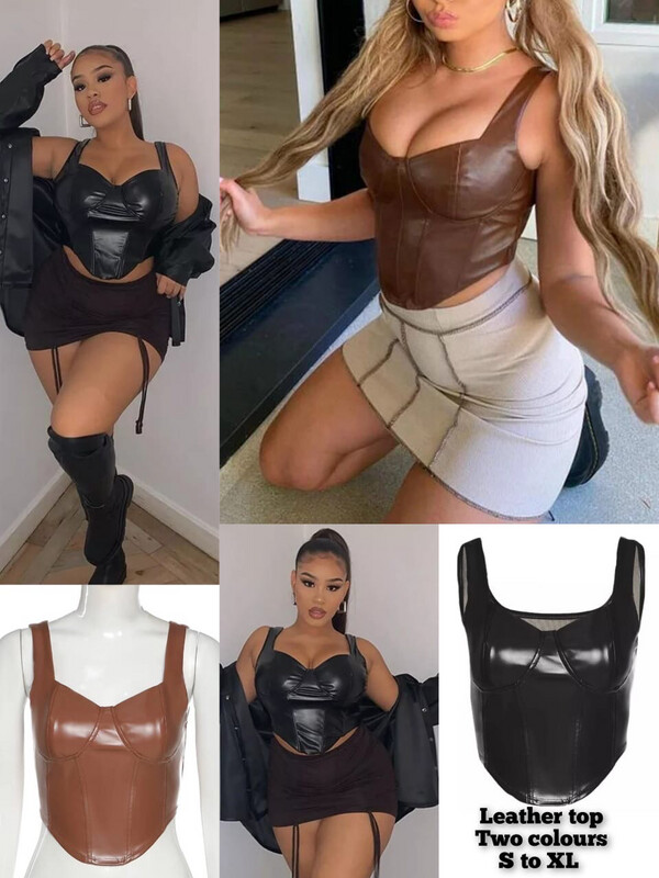 Leather Top