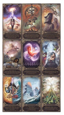 The "World", "Void" and "Web" Cards Poster The "World", "Void" and "Web" Cards Poster
