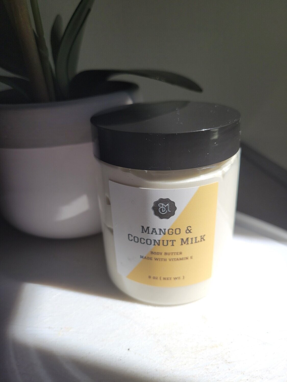 8oz Mango And Coconut Milk Body Butter