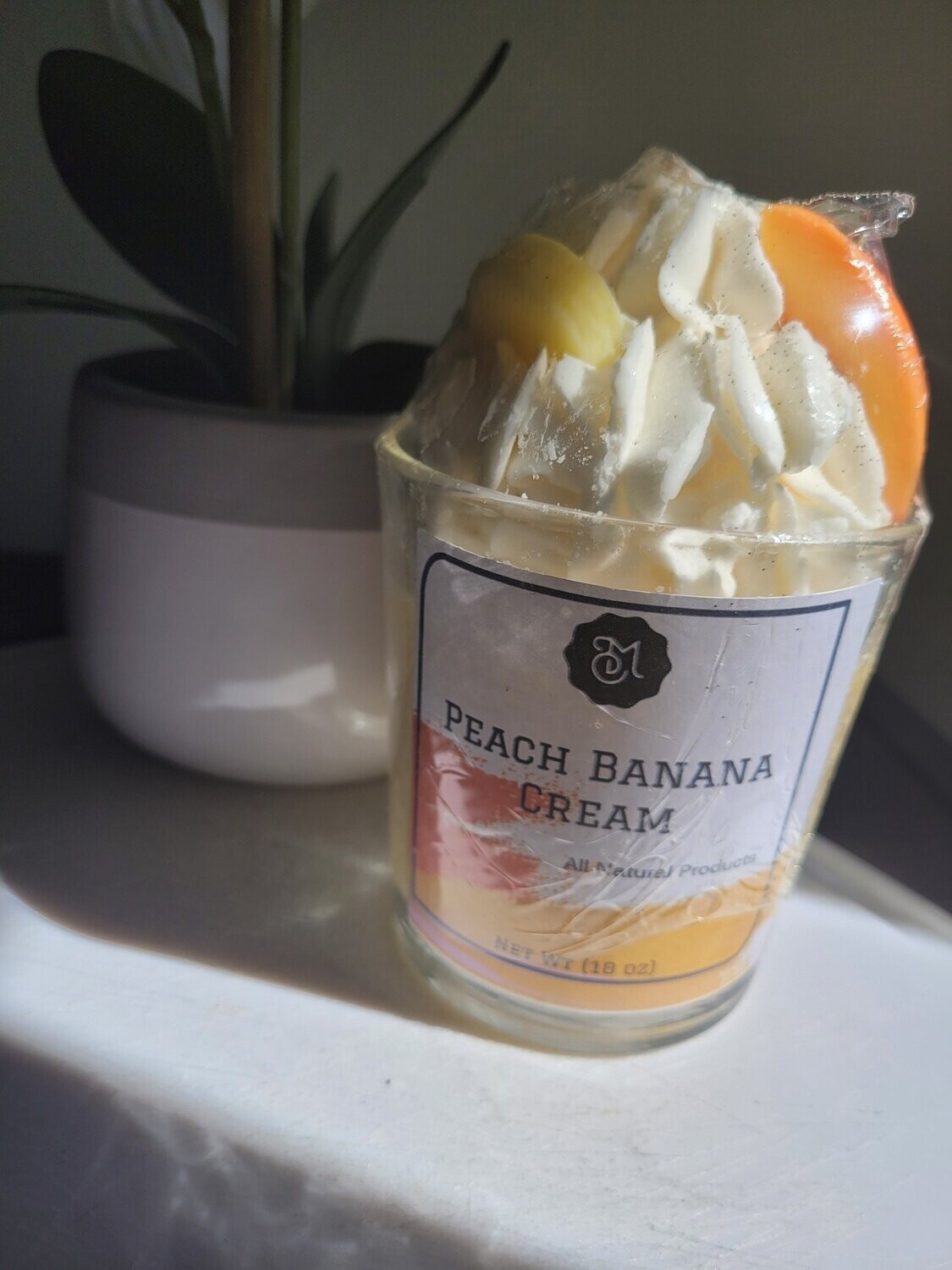Peach Banana Cream