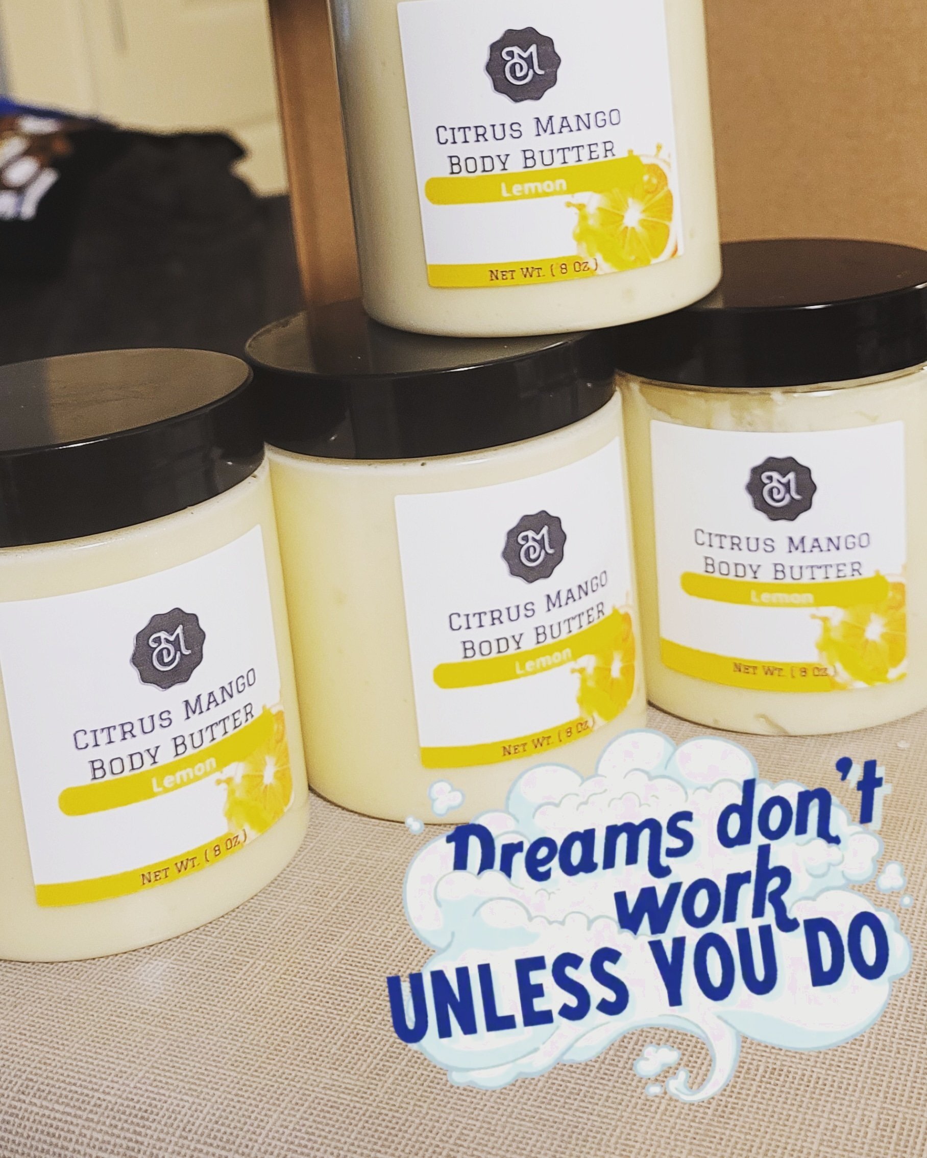 8oz Citrus Mango Body Butter