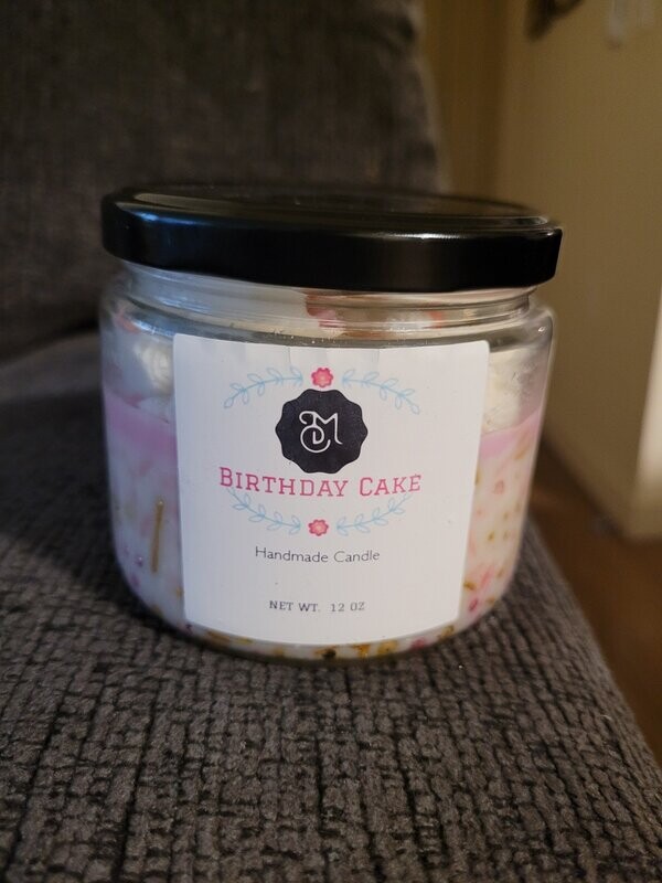 First Birthday Cake Candle