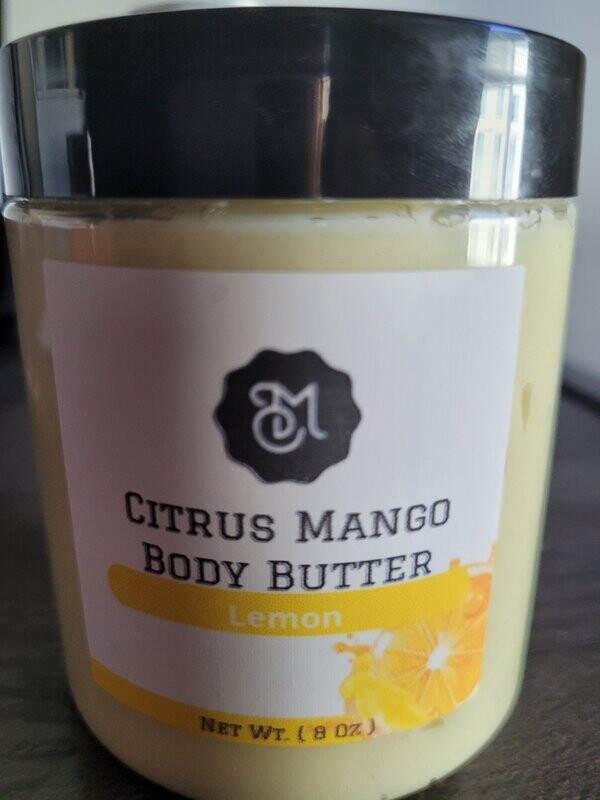 8oz Citrus Mango Body Butter