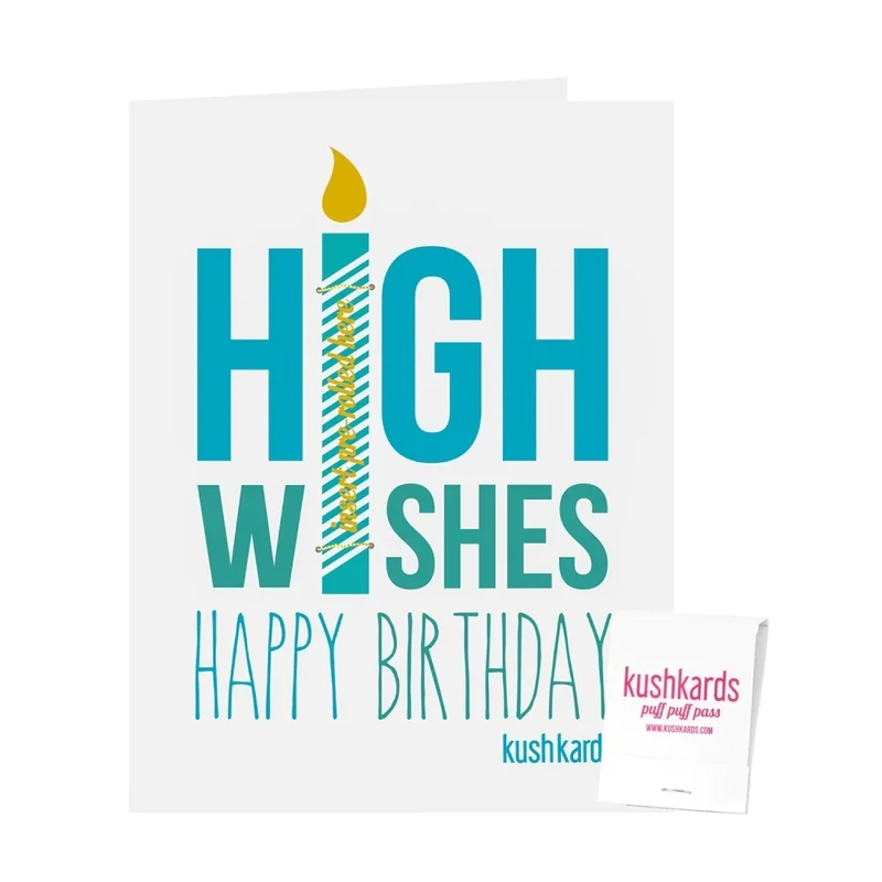 &quot;High Wishes&quot; Birthday KushKard