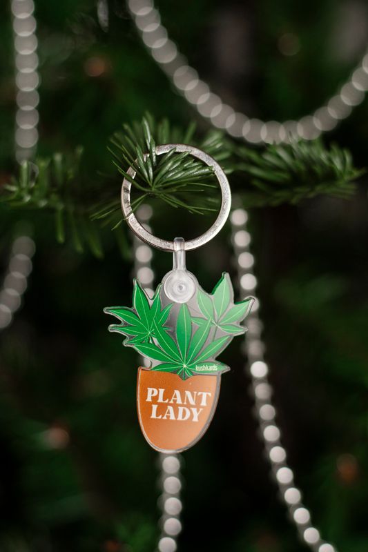 Plant Lady Keychain