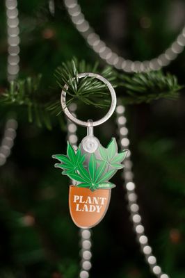 Plant Lady Keychain