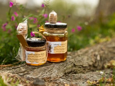 Infused Raw local honey