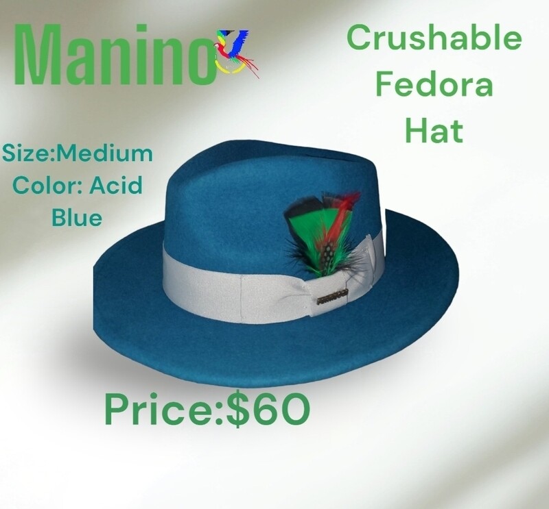 Crushable Fedora Hat