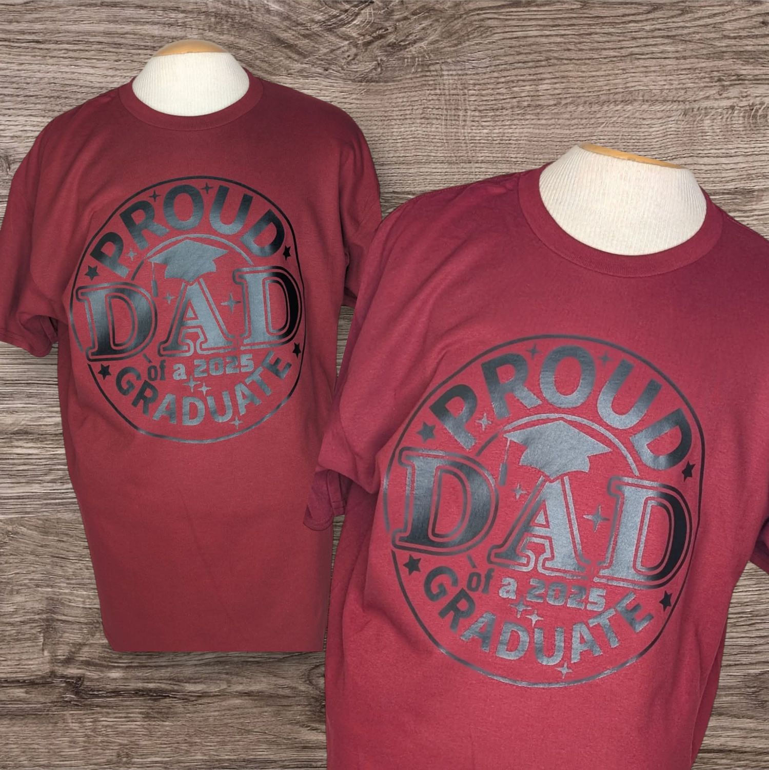 Proud Dad 2025 Graduation Tee