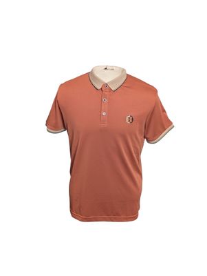 Burnt Orange Polo Style 