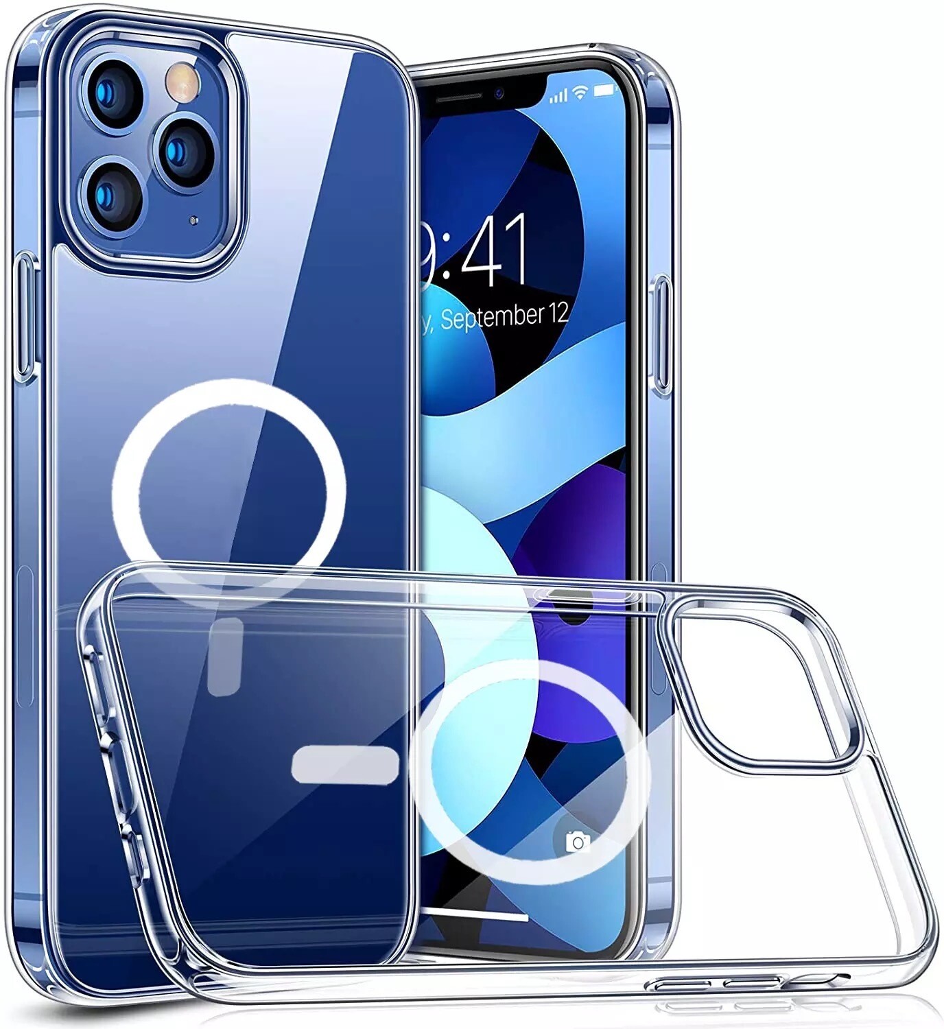 GTRONIC® MagSafe Transparent Shockproof  Cover.