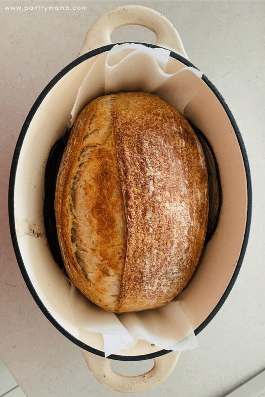 Sourdough With Rye Loaf
