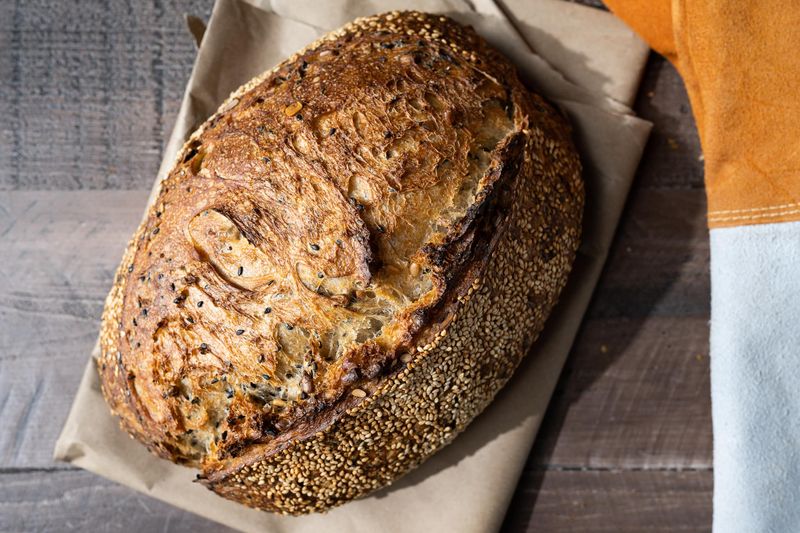 Sourdough with Sesame Loaf