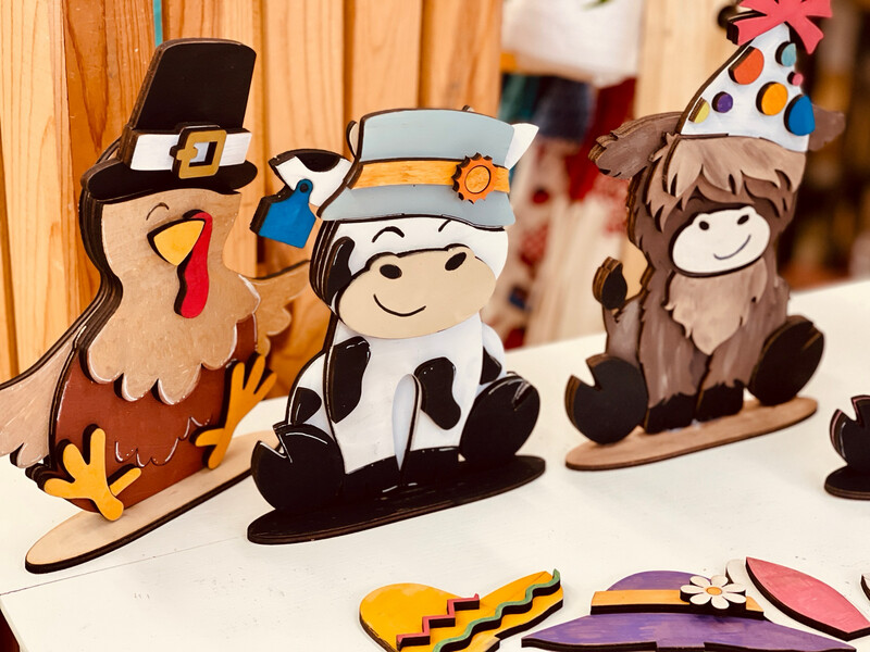 Farm Animals And Hats