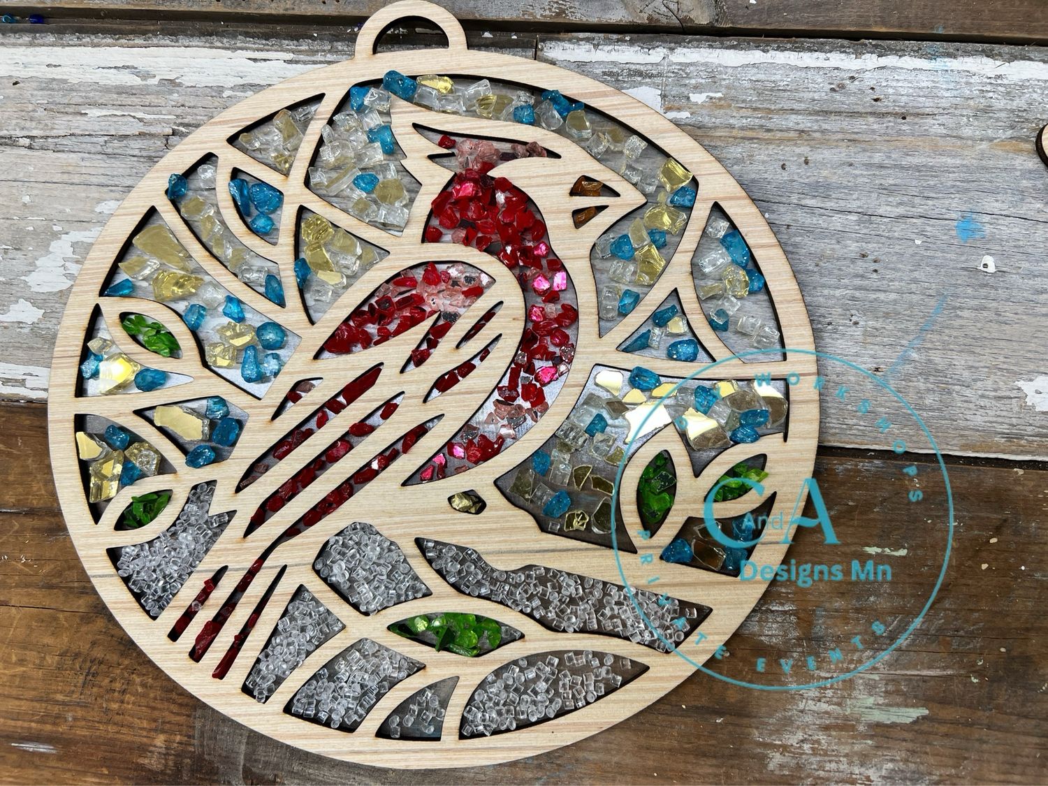 Crush Glass Sun Catchers