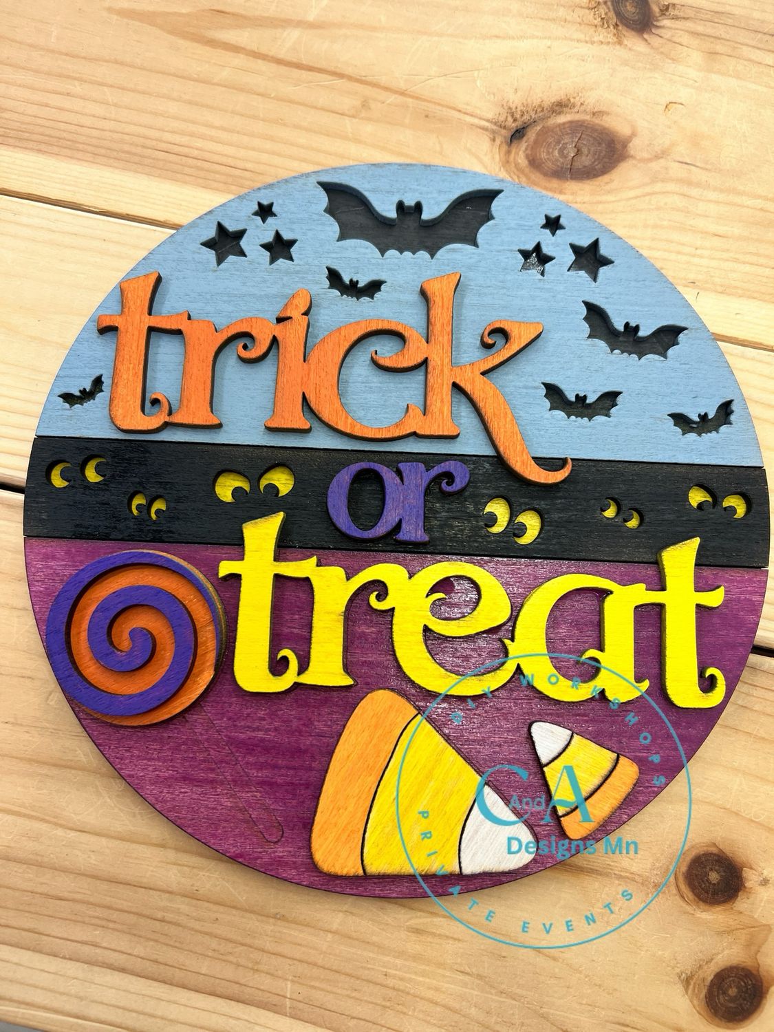 Halloween Wood Signs