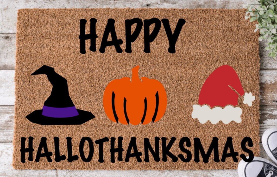 Fall/Halloween doormats