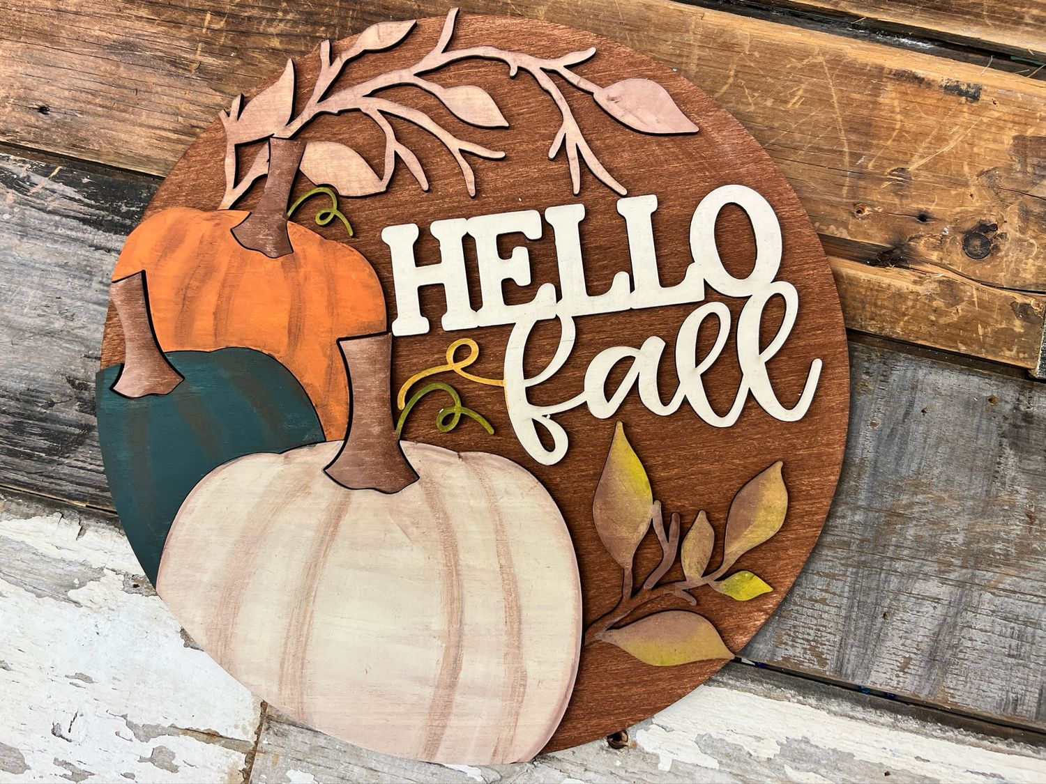 Fall Wood Signs-collection