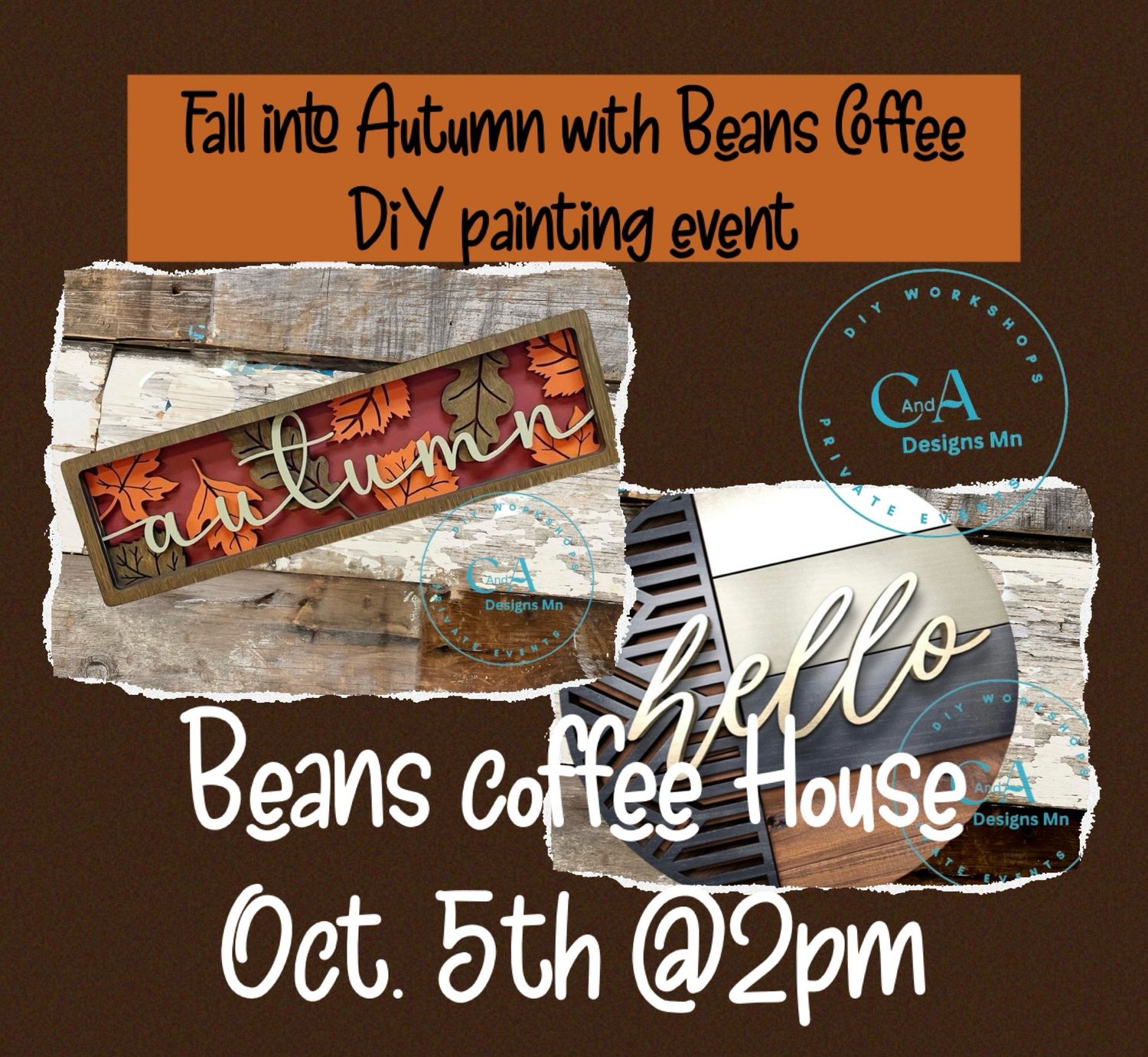 Autumn At The Beans Coffee Trailer