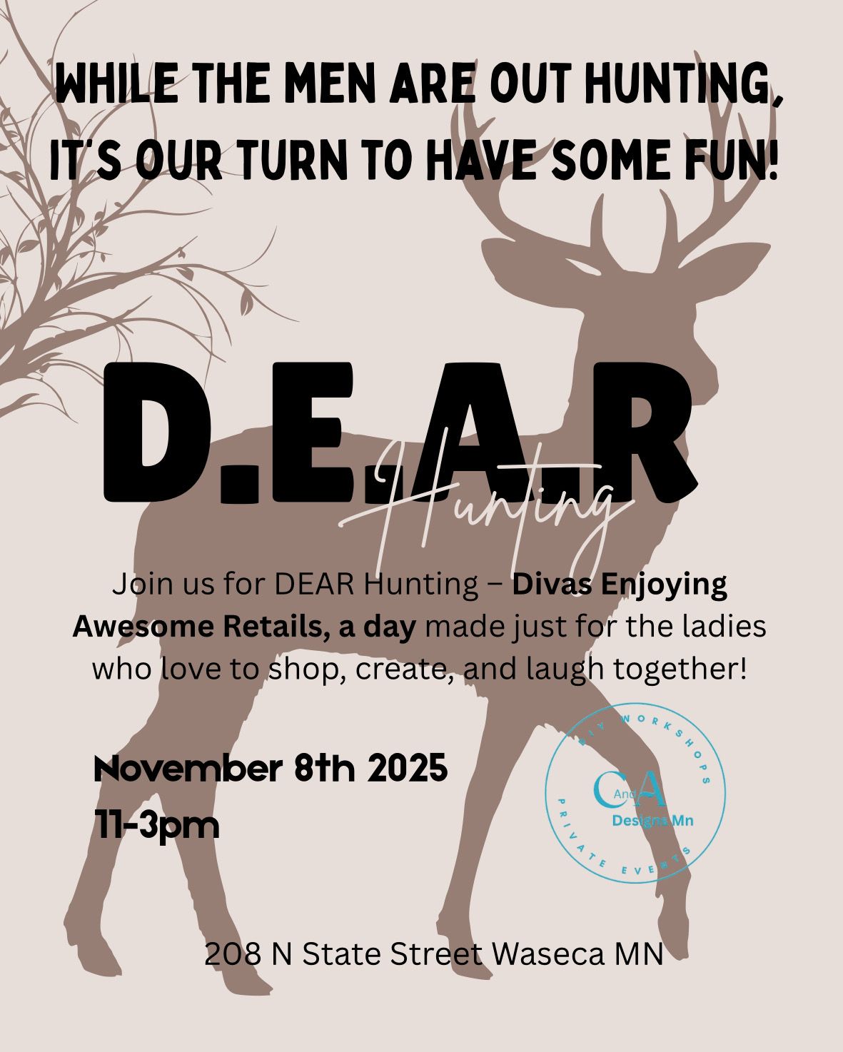 D.E.A.R Hunting (shopping &amp;crafts)