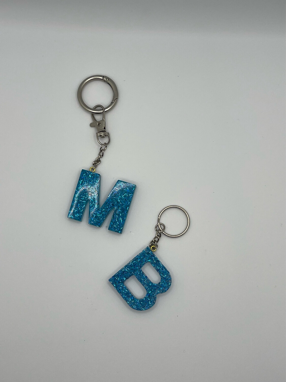 Letter Key Chains (Pick A Color) Numbers And Letters