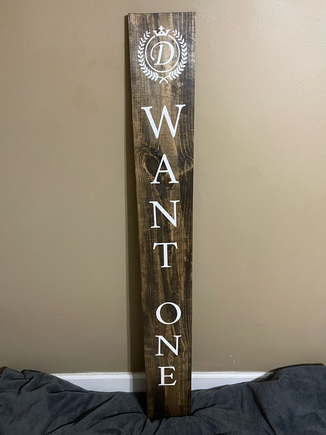 Custom Porch Signs 5ft Tall 7in Wide