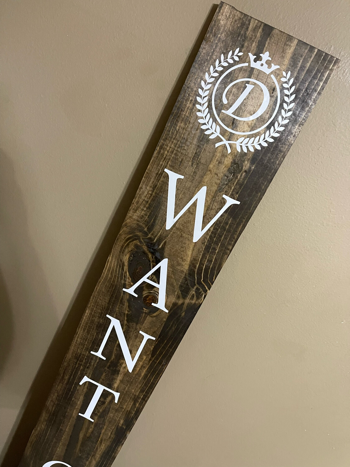 Custom Porch Signs 5ft Tall 7in Wide