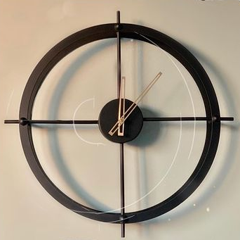 Black Matte Clock