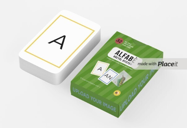 CARTES FLASH ALPHABET EN CRÉOLE HAÏTIEN (PRÉCOMMANDER)