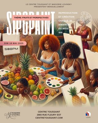 SIP AND PAINT (MENSUEL)