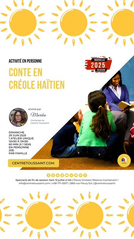CONTE EN CRÉOLE HAÏTIEN