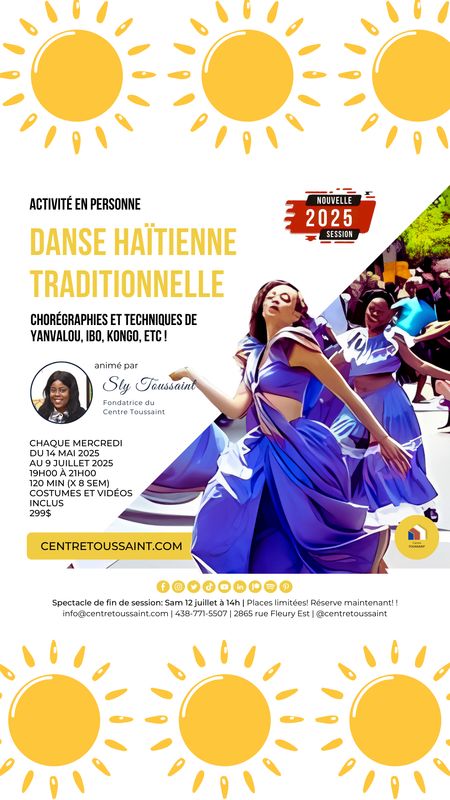 DANSE TRADITIONNELLE HAÏTIENNE