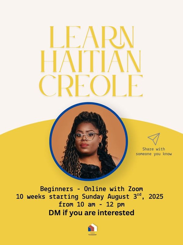 BEGINNER HAITIAN CREOLE - ONLINE