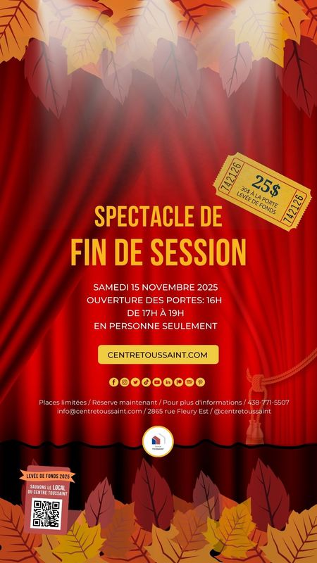 SPECTACLE DE FIN DE SESSION