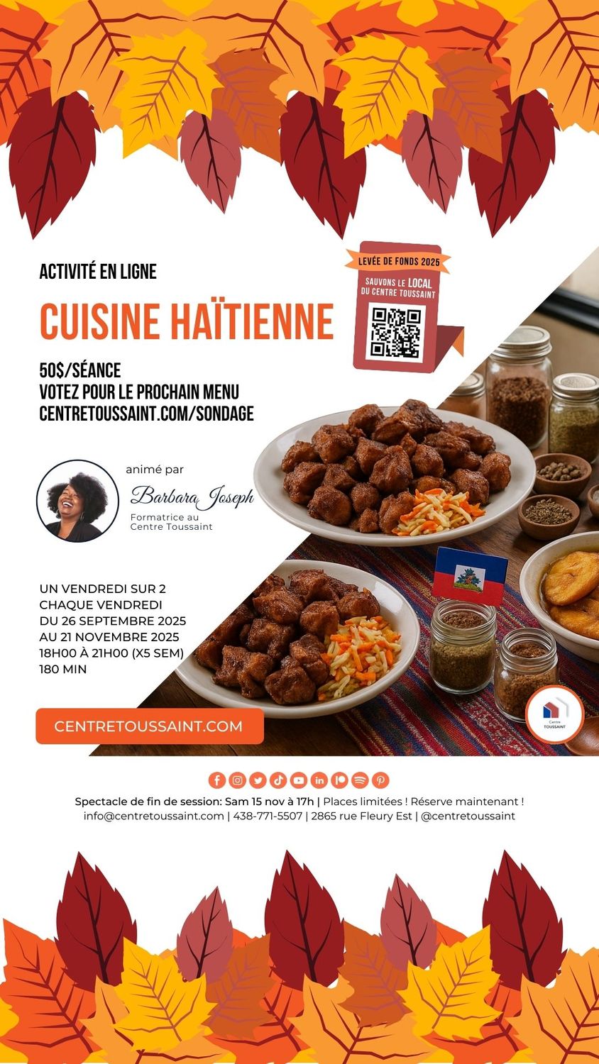 CUISINE HAÏTIENNE