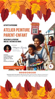 ATELIER DE PEINTURE PARENT-ENFANT