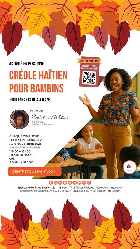 CRÉOLE HAÏTIEN POUR BAMBINS (ZWA: 4 à 6 ans)