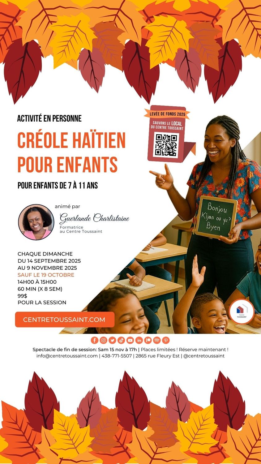 ÉCOLE HAÏTIENNE : CRÉOLE
