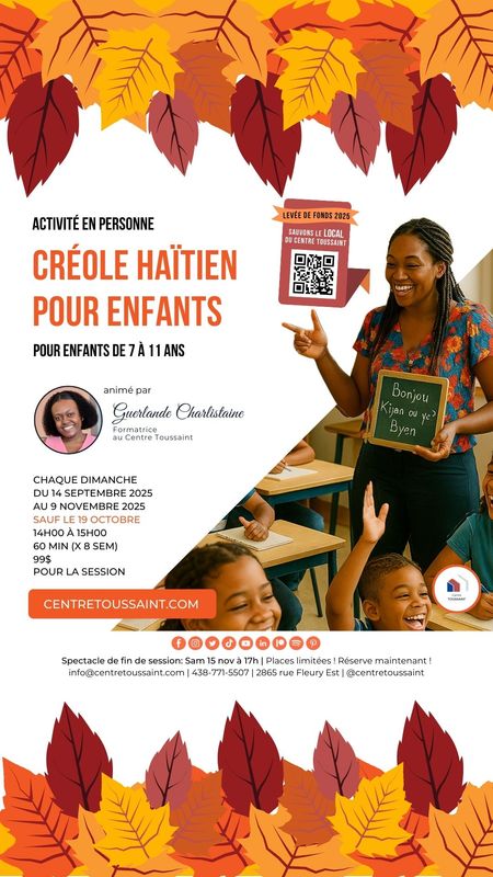 ÉCOLE HAÏTIENNE : CRÉOLE