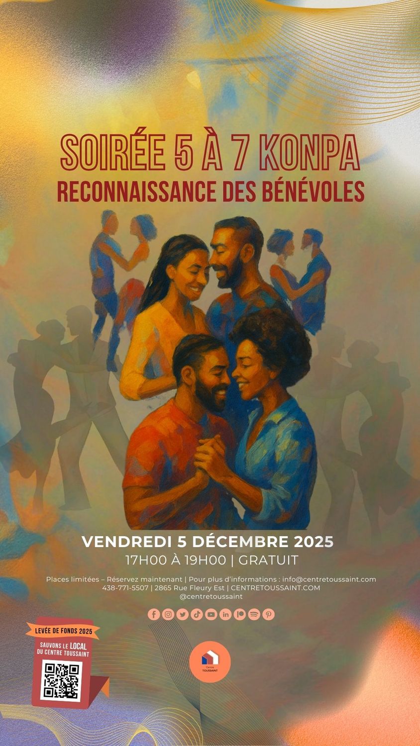 SOIRÉE RECONNAISSANCE DES BÉNÉVOLES