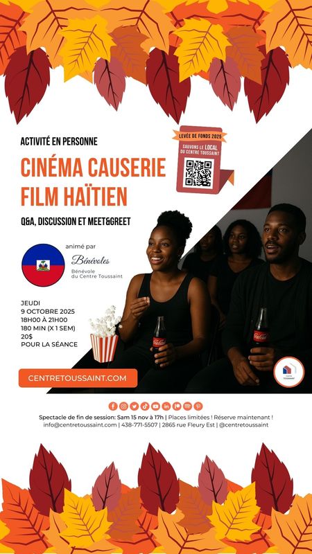CINÉ-CAUSERIE: FILM HAÏTIEN