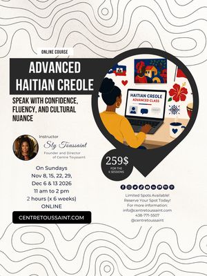 ADVANCED HAITIAN CREOLE - ONLINE