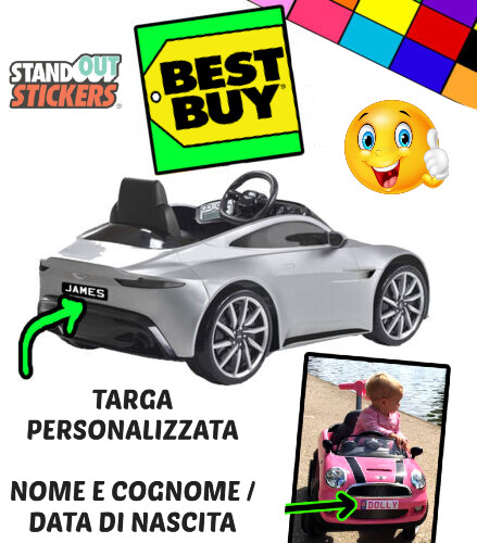 Servizio Targa Personalizzata
