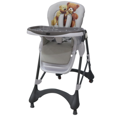 Nunù Seggiolone Pappa e Nanna Orsetto Grigio