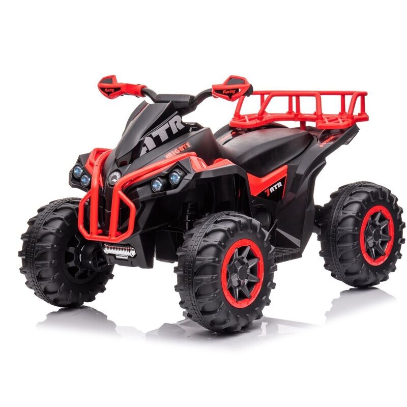 Quad ATV Elettrico per Bambini con Telecomando 12V Rosso